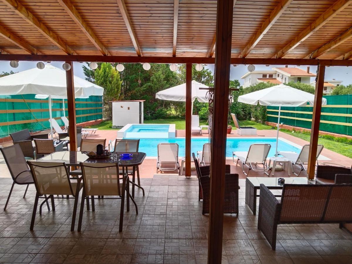 Maria Lemoni Swimming Pool Apartment Νέα Σκιώνη Εξωτερικό φωτογραφία