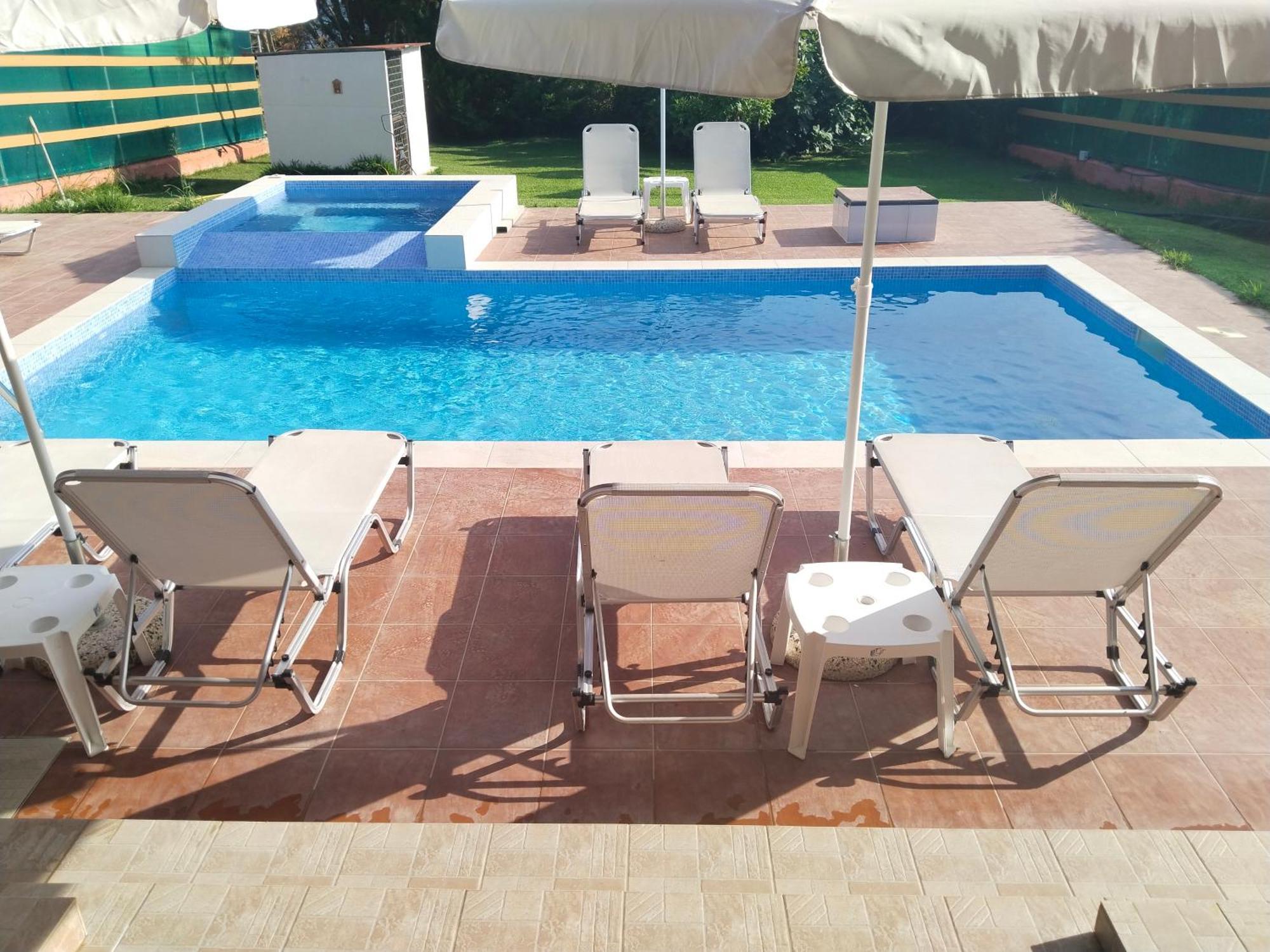 Maria Lemoni Swimming Pool Apartment Νέα Σκιώνη Δωμάτιο φωτογραφία